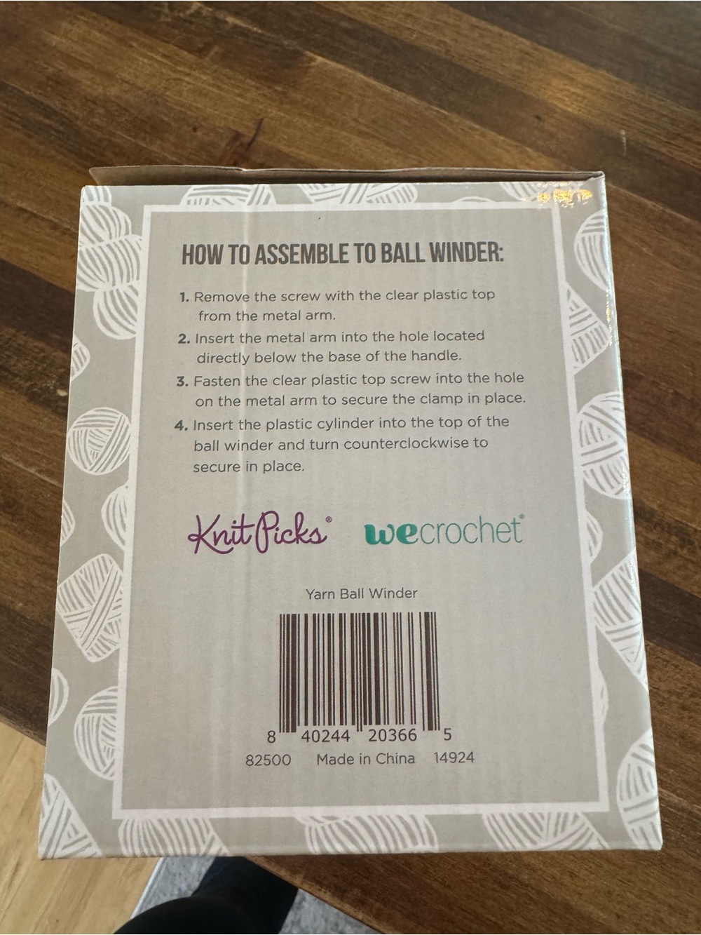 *NIB* KNIT PICKS Yarn Ball Winder - Picture 3 of 5